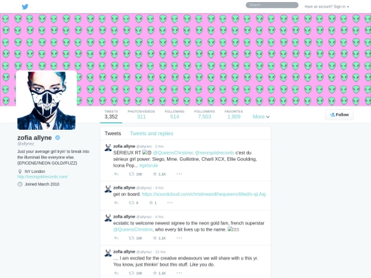 tweeter screenshot