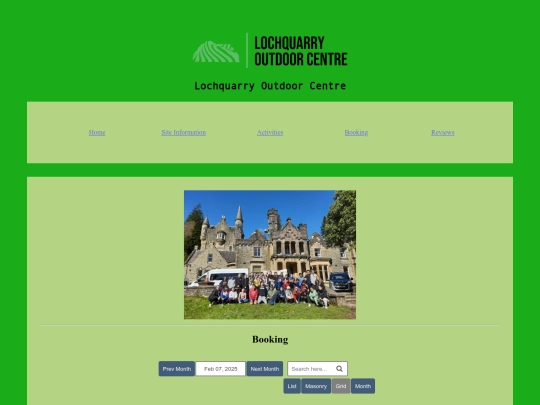booking screenshot