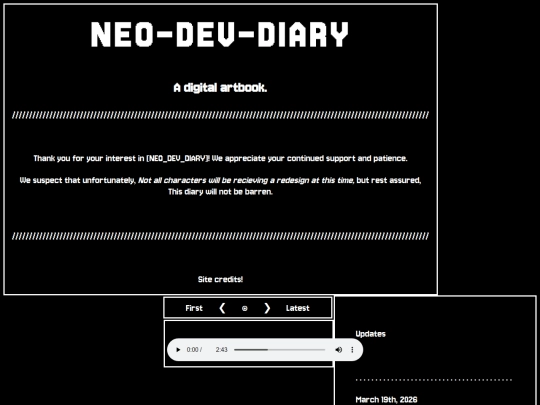 MISClore/NEO/Dev_Diary screenshot
