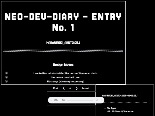 MISClore/NEO/Dev_Diary/1 screenshot
