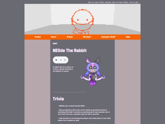 MISClore/VQ/Characters/NEOde screenshot