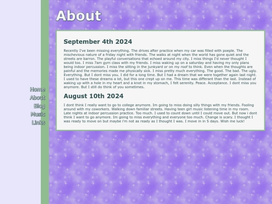 blog screenshot
