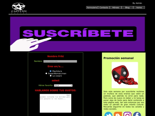 practicaform/formulario screenshot