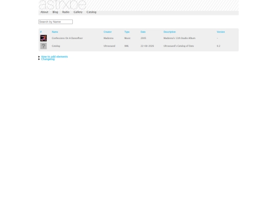 catalog screenshot