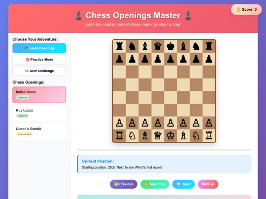 Chess/Open screenshot