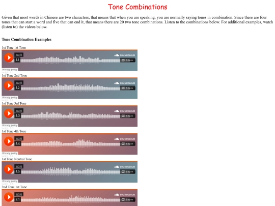 Chinese Basics/TonesCombo screenshot