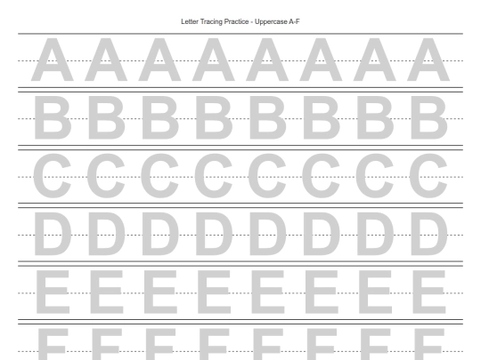 Letters screenshot