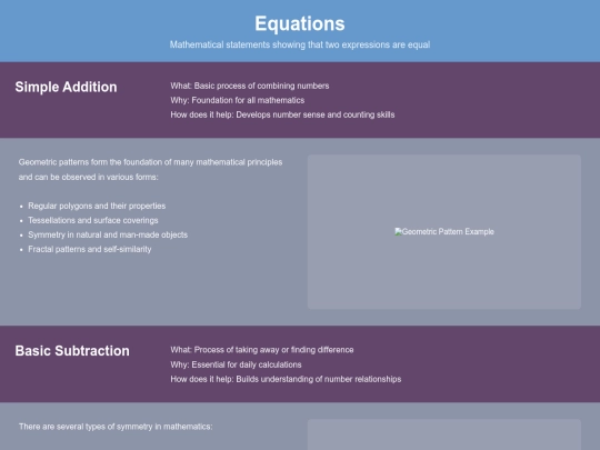Math/equate screenshot