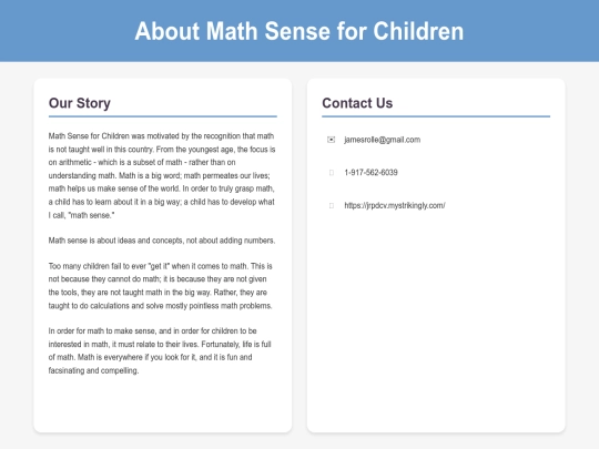 Math/mathabout screenshot