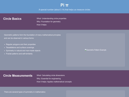 Math/pi screenshot