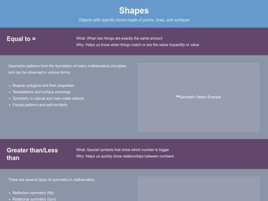 Math/shapes screenshot
