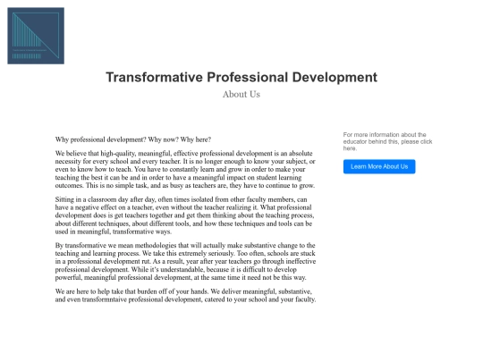 PD/aboutus screenshot