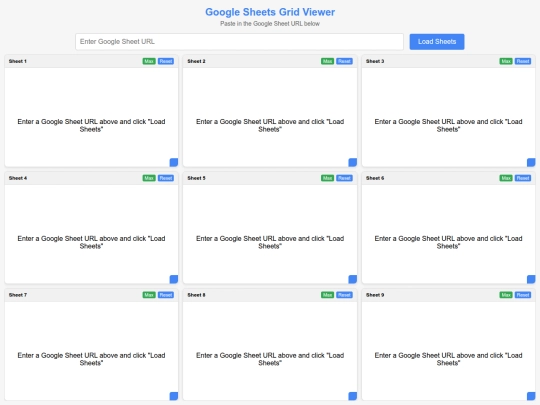 Tools/sheets screenshot