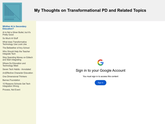 blog screenshot