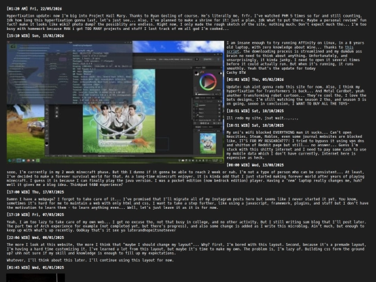 microblog screenshot