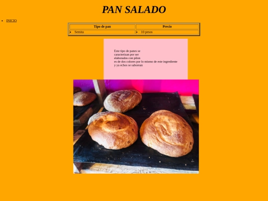 PAN SALADO/PAN SALADO screenshot