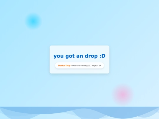 drop screenshot