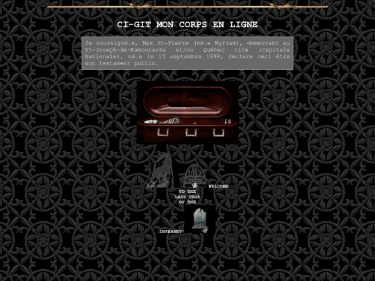 testament screenshot