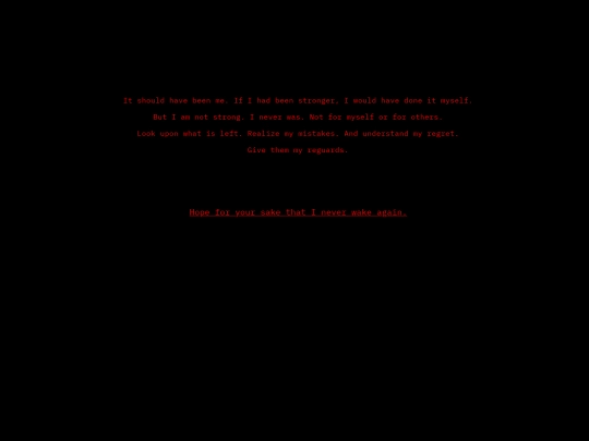 Unfulfilled screenshot