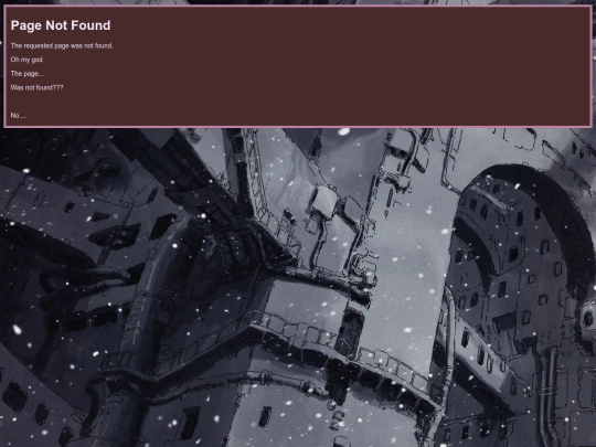 not_found screenshot