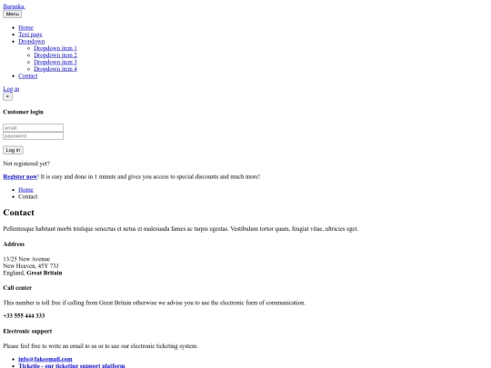 contact screenshot