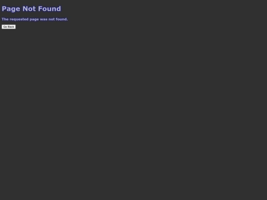 not_found screenshot