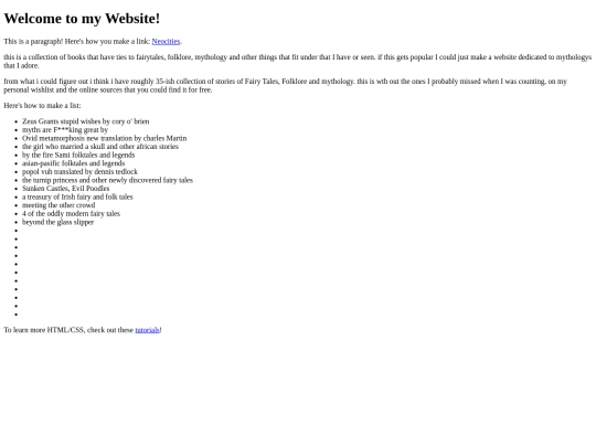 fairytalesfolklore screenshot