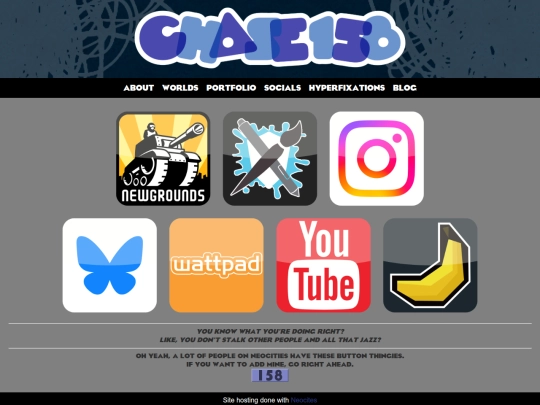 Socials screenshot