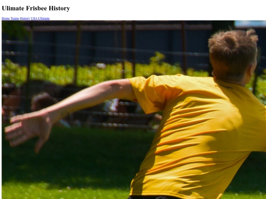 history screenshot