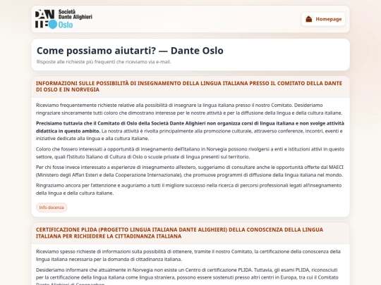 archivio/informazioni screenshot