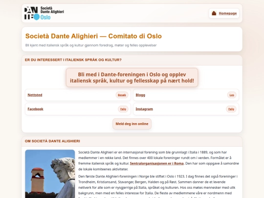 info_dante_oslo screenshot