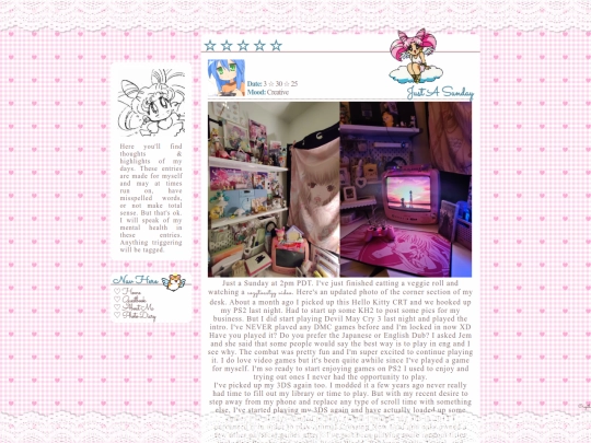 blog screenshot