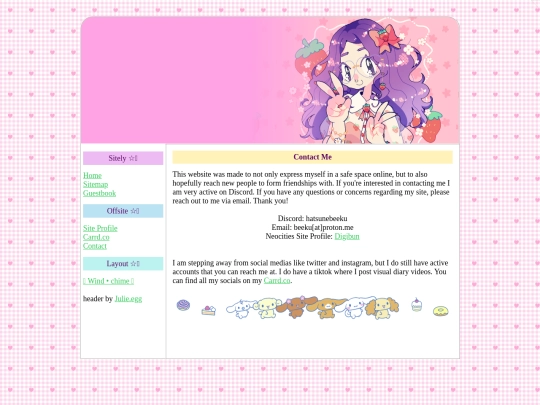 contact screenshot