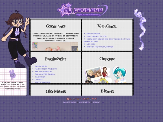 myfavs screenshot