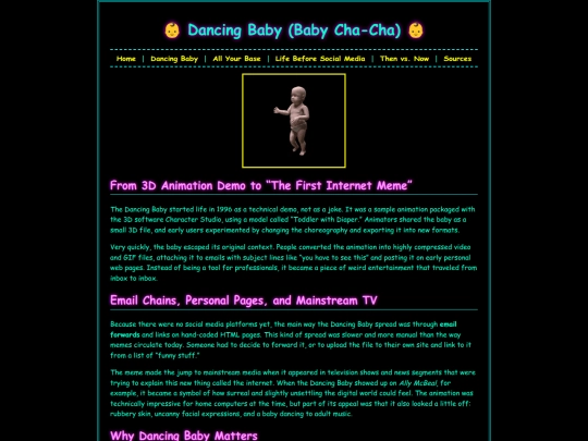 dancing-baby screenshot