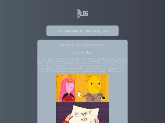 blog screenshot