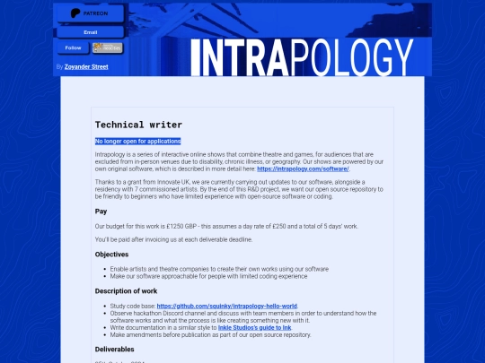 opportunities/technical-writer screenshot