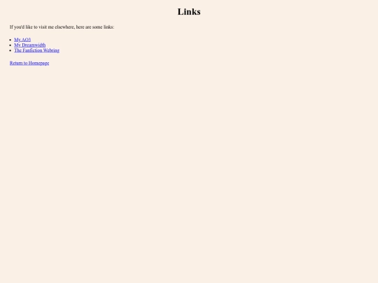 links screenshot