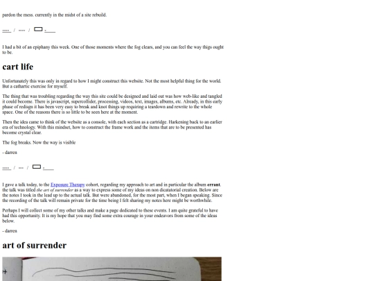 content/journal screenshot