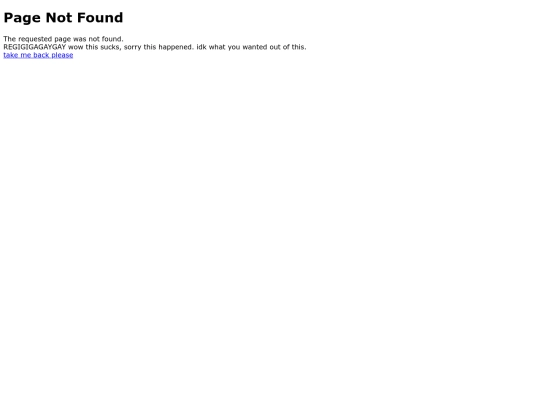not_found screenshot