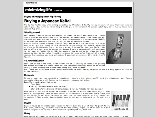 blog/buying-a-keitai screenshot