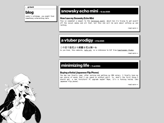 blog screenshot