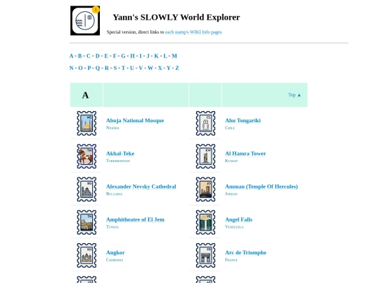 World-Explorer/World-Explorer-WIKI-Locations-Linked-2-COL screenshot