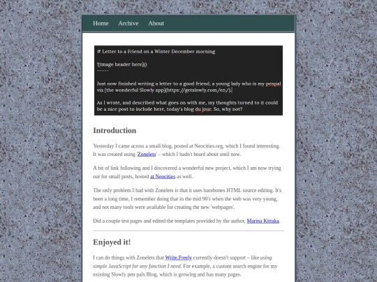 YannTest/posts/2020-12-12-Creating-Zonelets-Pages-using-MarkDown screenshot