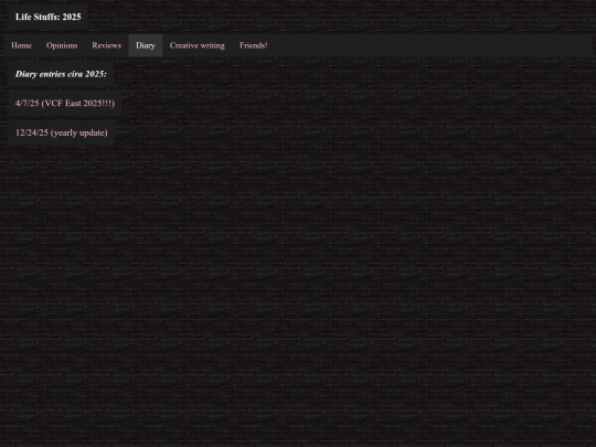 2025-life-stuff screenshot