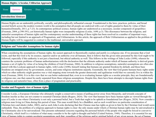 humanrights-secularism screenshot