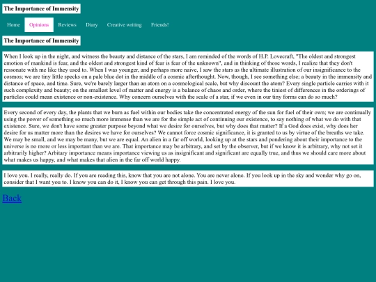 the_importance_of_immensity screenshot
