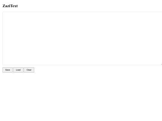 zazitext screenshot