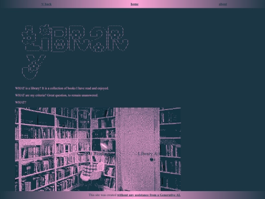 library screenshot