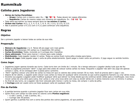cards/rummikub screenshot